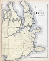 Lubec Lot Plan, Washington County 1881
